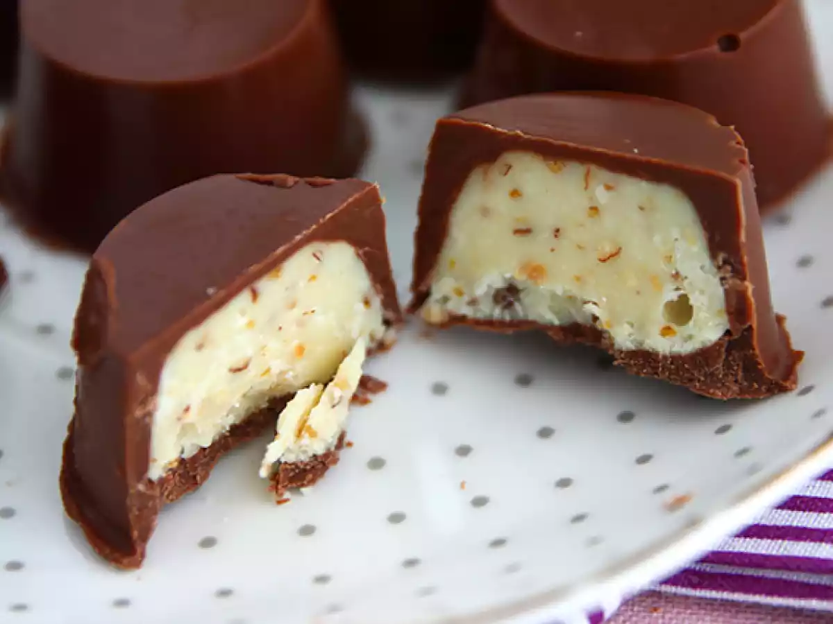 Hausgemachte Schokolade nach Art von Kinder Schoko-Bons - foto 3