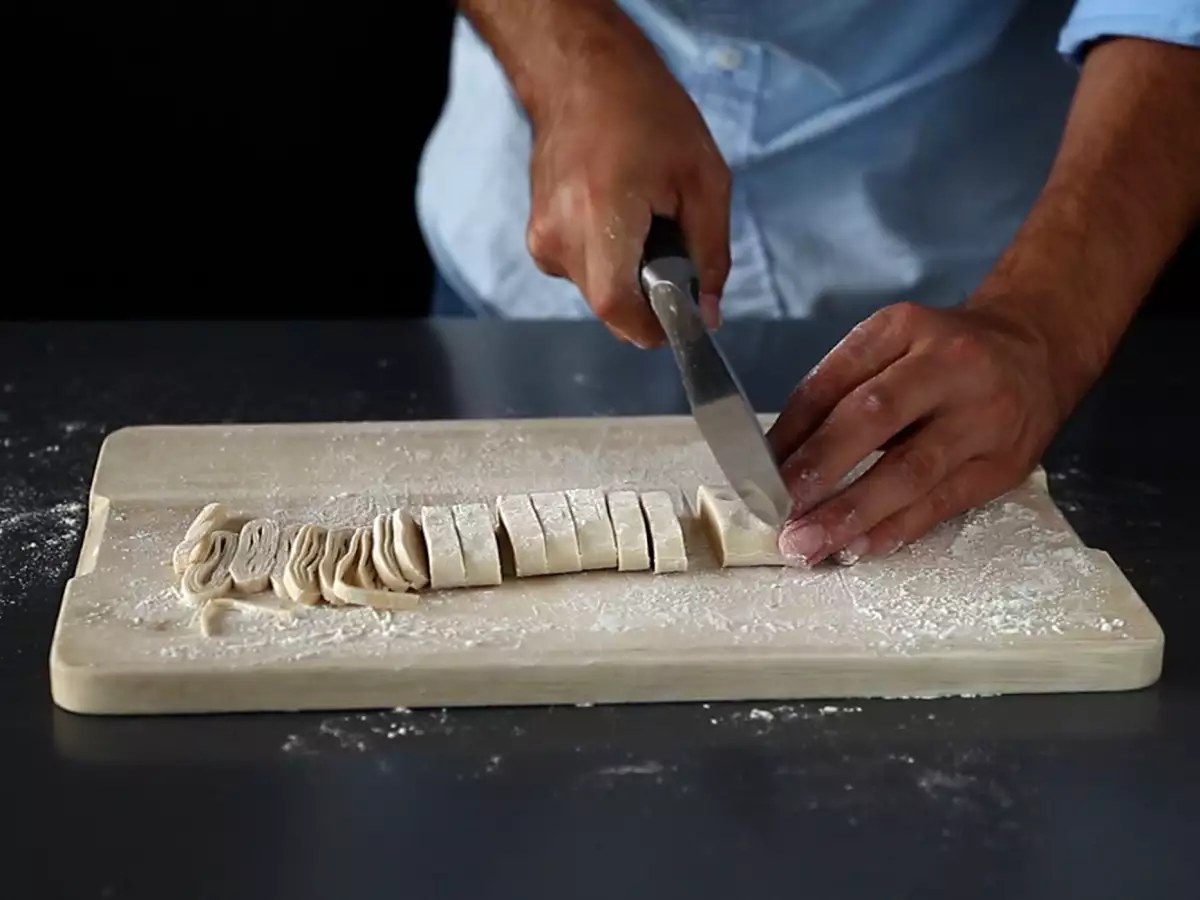Hausgemachte Tagliatelle: Schritt für Schritt erklärt - foto 2