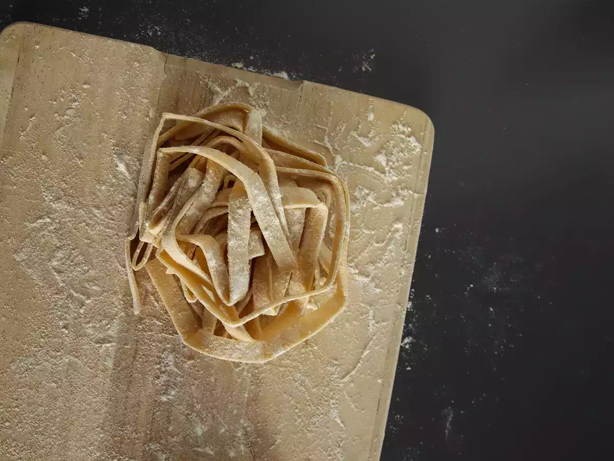 Hausgemachte Tagliatelle: Schritt für Schritt erklärt - foto 4