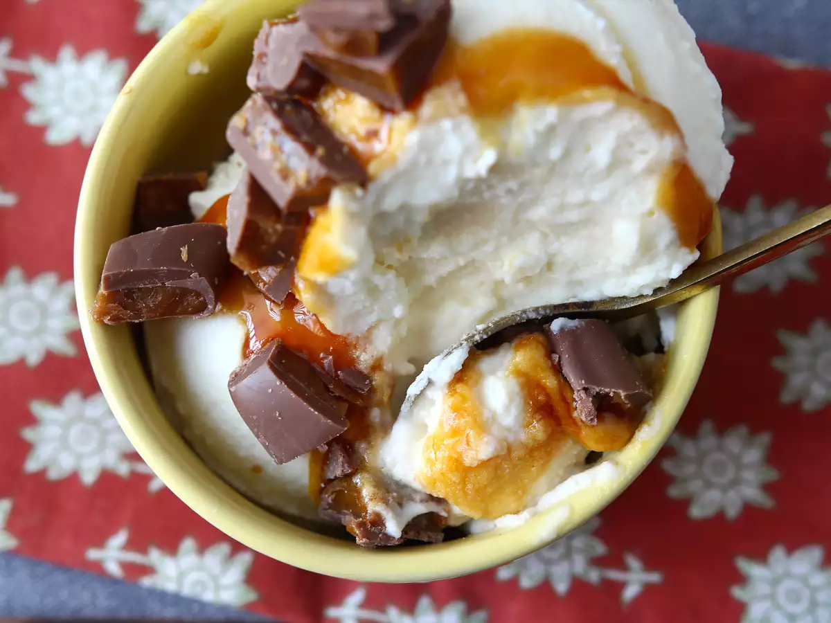 Hausgemachter McFlurry mit Karamell-Daim und dem Ninja Creami - foto 6
