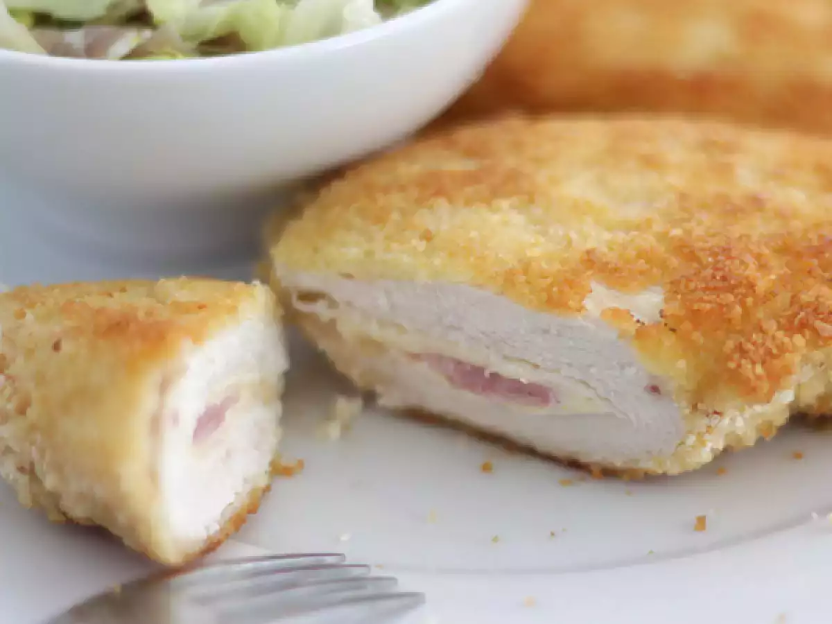 Hausgemachtes Cordon Bleu