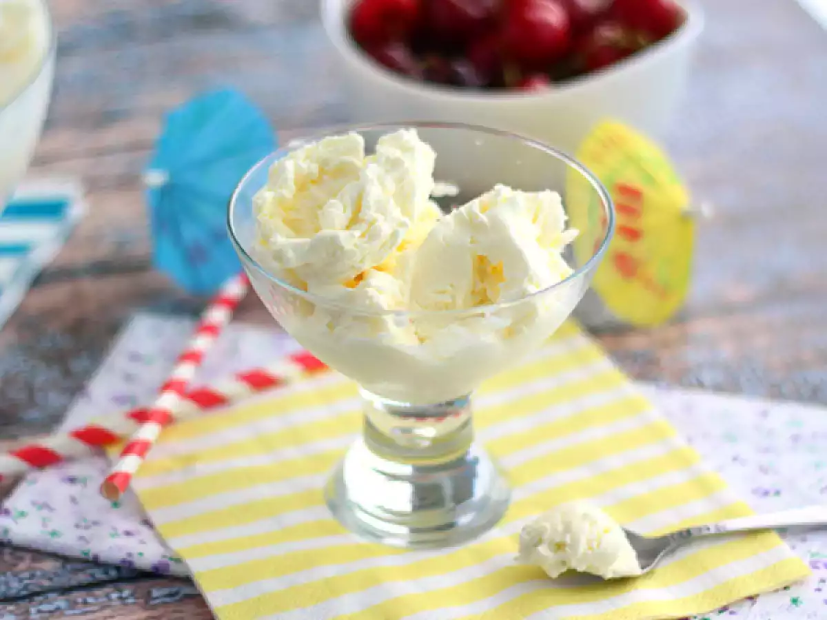 Hausgemachtes Eis ohne Eismaschine - foto 2