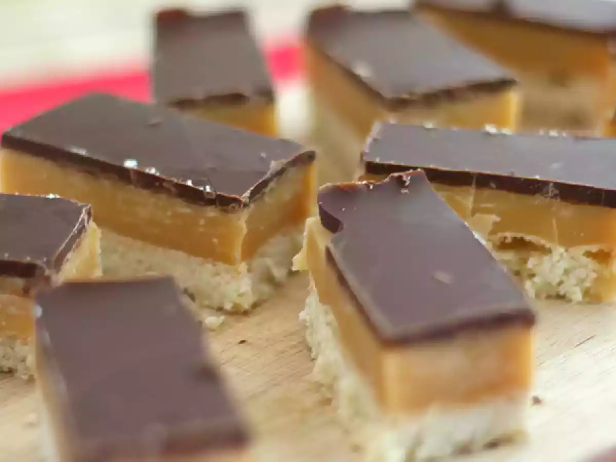 Hausgemachtes Twix, oder Shortbread Millionaire - foto 3
