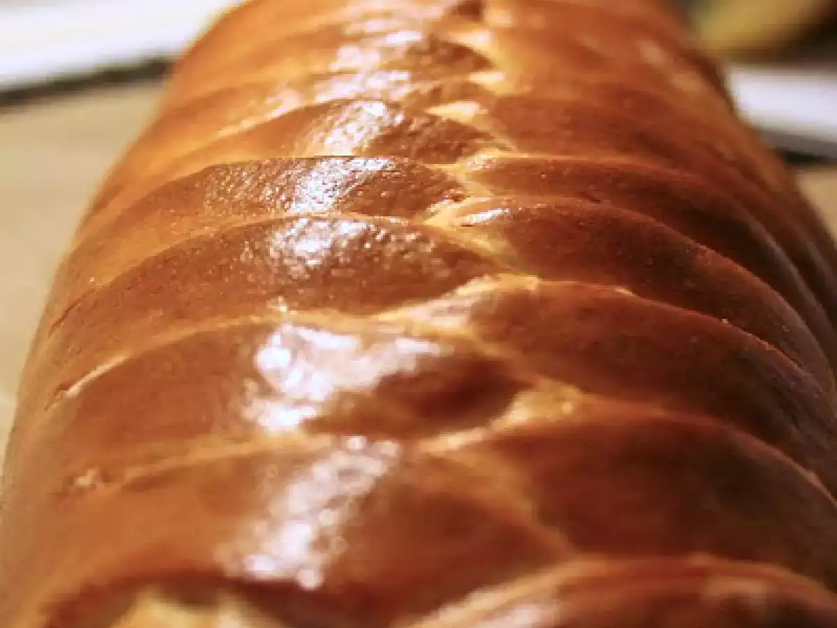 Hefezopf mit Quarkfüllung - foto 2