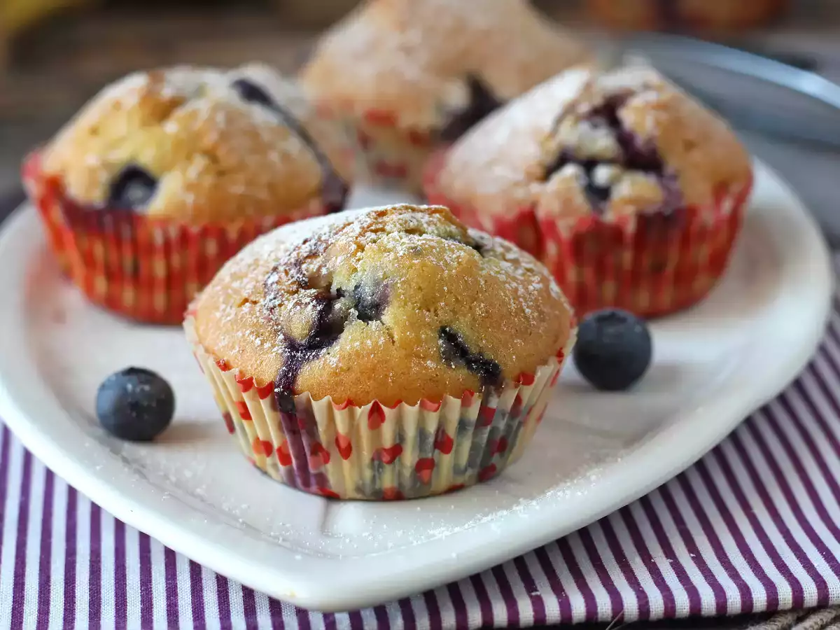 Heidelbeermuffins – Pyrenäentorte im Miniformat! - foto 5