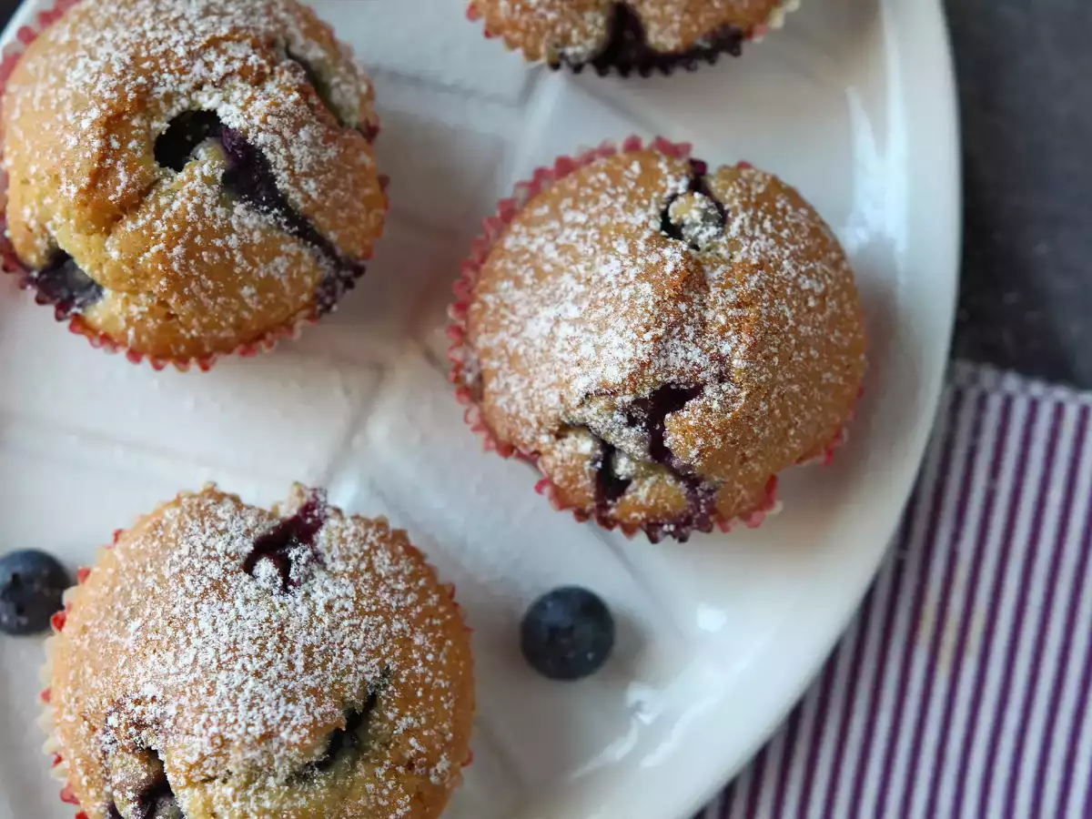 Heidelbeermuffins – Pyrenäentorte im Miniformat! - foto 7