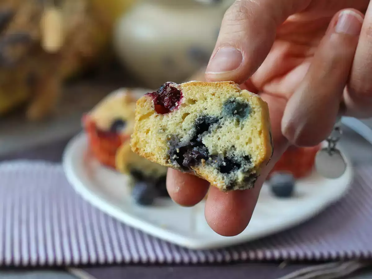 Heidelbeermuffins – Pyrenäentorte im Miniformat! - foto 8