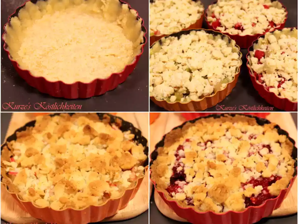 Heiß & Kalt mit Rhabarber: Tartelettes und Eis - foto 2