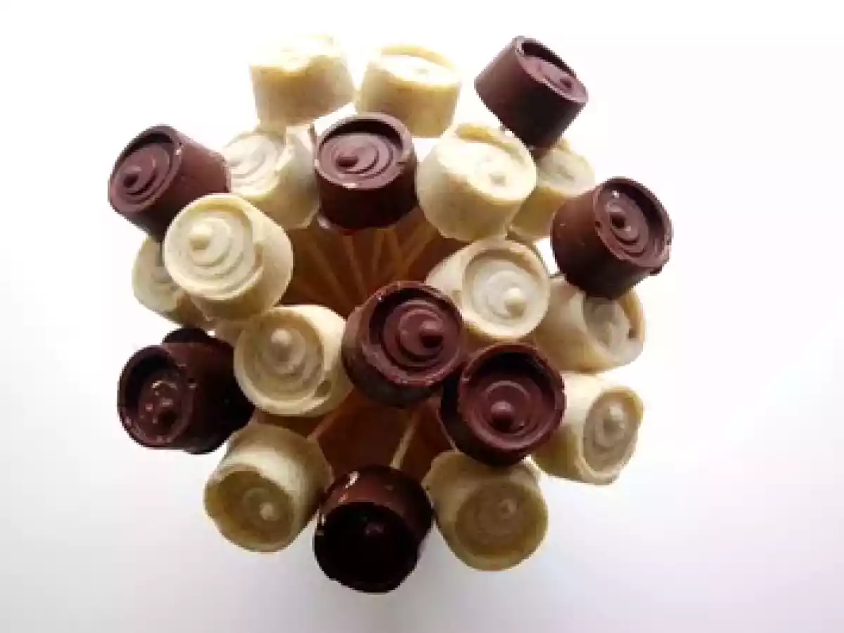 Heiße Schokolade am Stiel