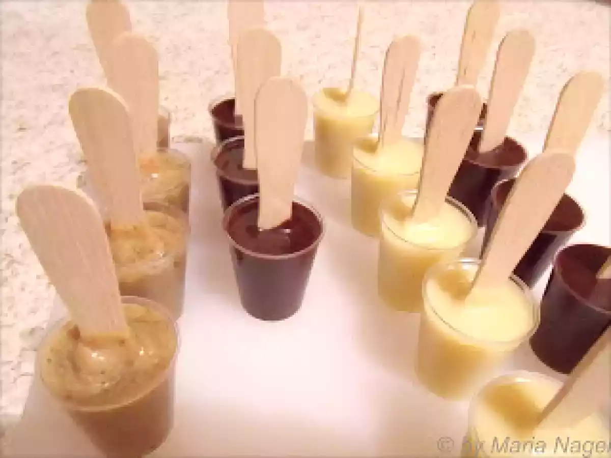 Heiße Schokolade am Stiel