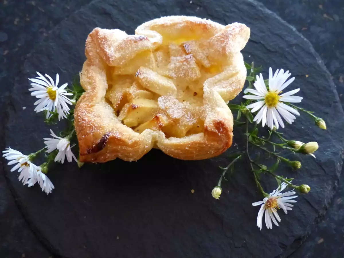 Herbstliche Apfelkörbchen