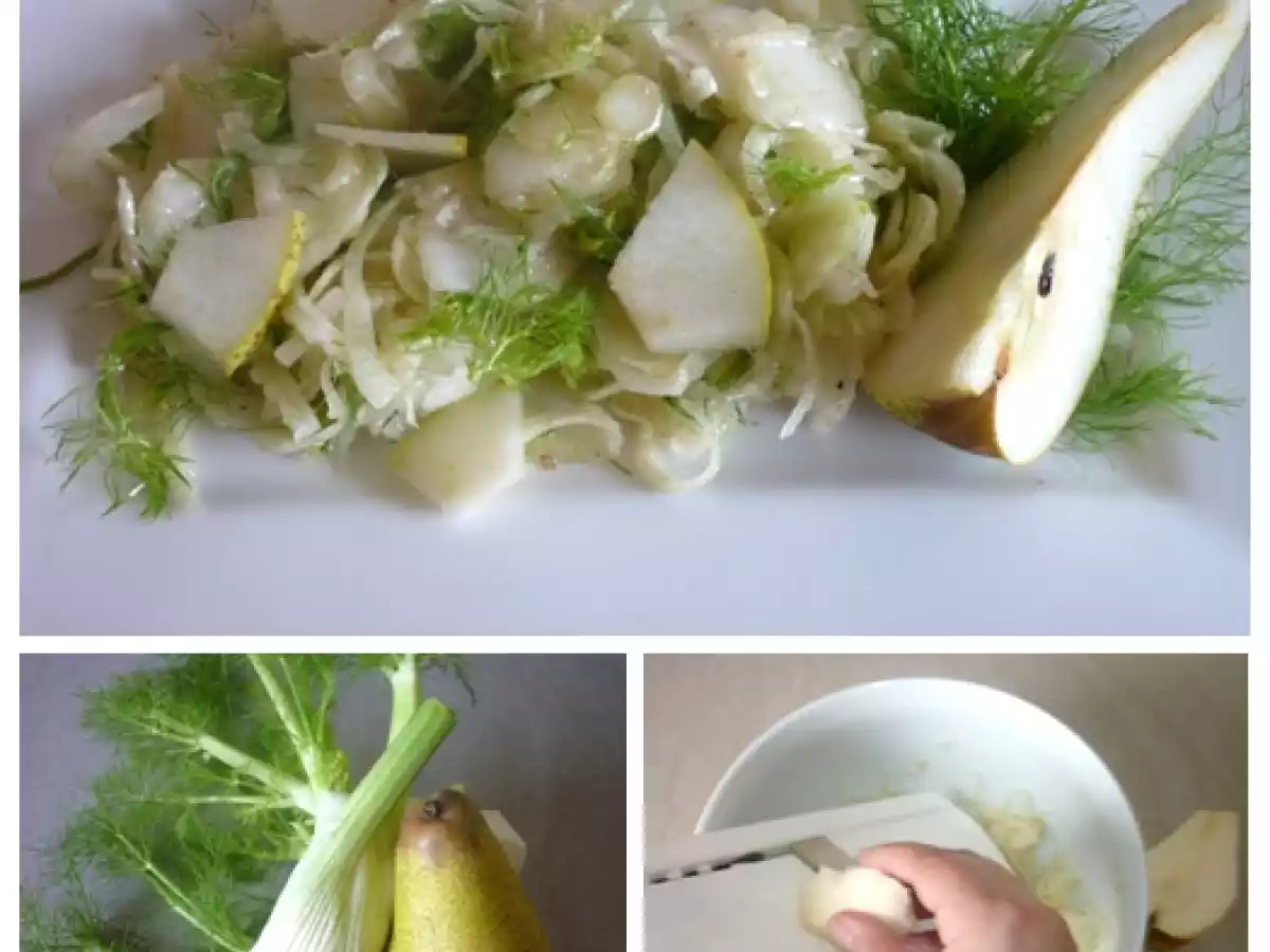 Herbstlicher Fenchel-Birnen-Salat