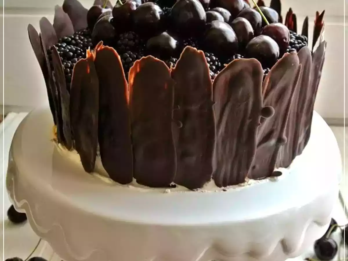 Herr Zucker & Salz backt: Schoko-Beeren-Kirsch-Torte