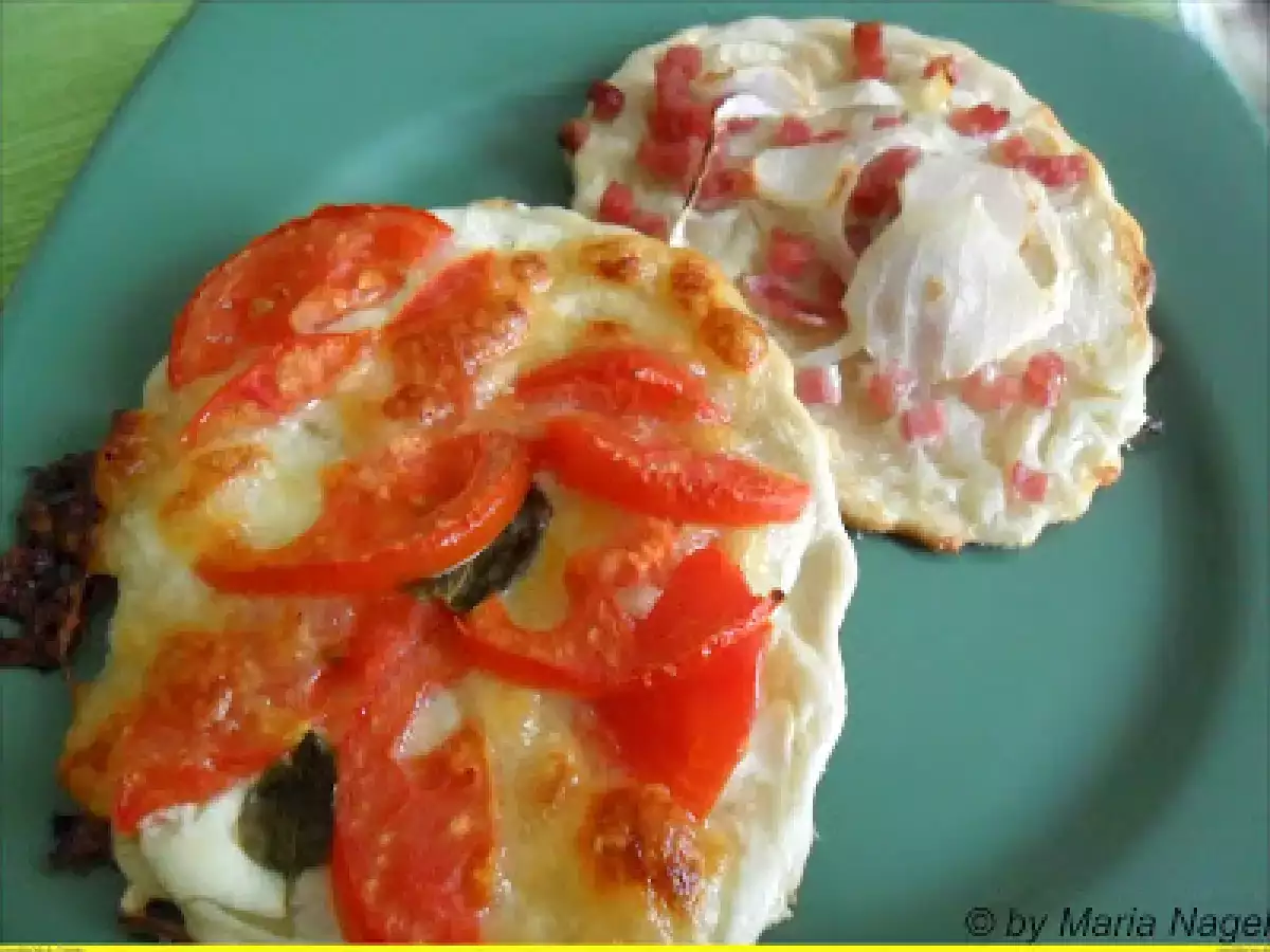 Herzhaft flammbierter Kuchen