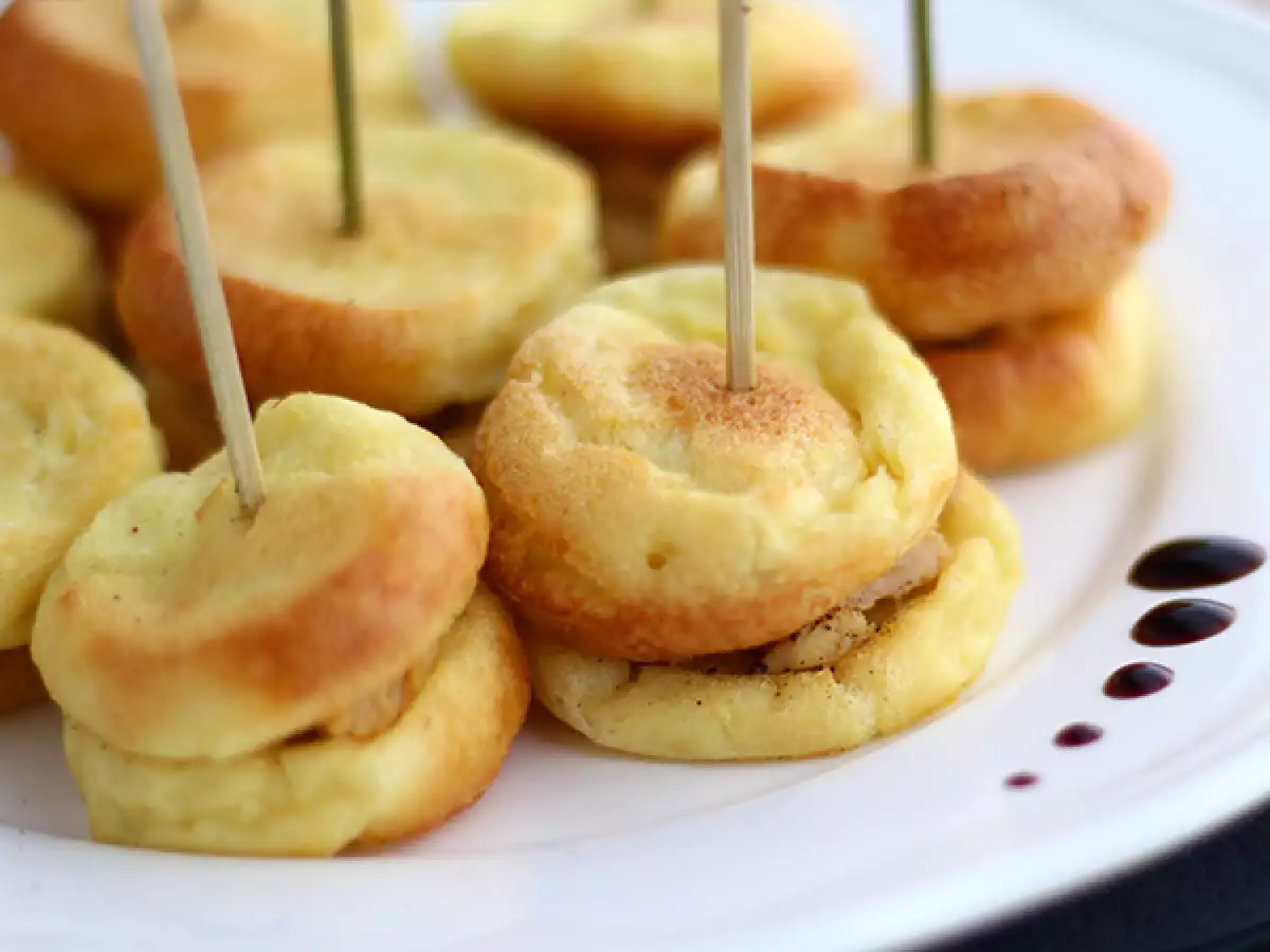 Herzhafte Foie-gras-Macarons aus Soufflé-Quenelles - foto 2