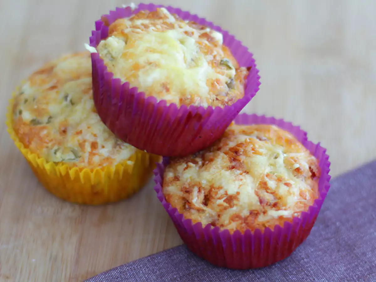 Herzhafte Muffins als Fingerfood