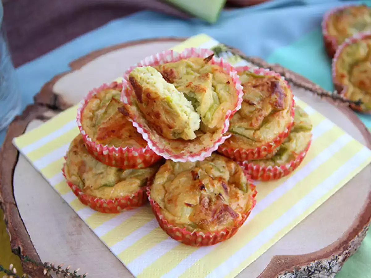 Herzhafte Muffins mit Lauchfondue - foto 4