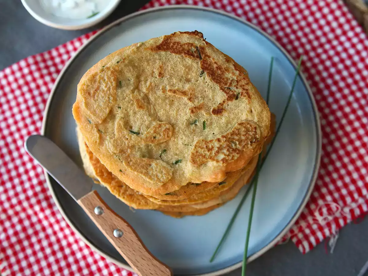 Herzhafte Pfannkuchen mit roten Linsen: ein einfaches, proteinreiches Rezept - foto 2