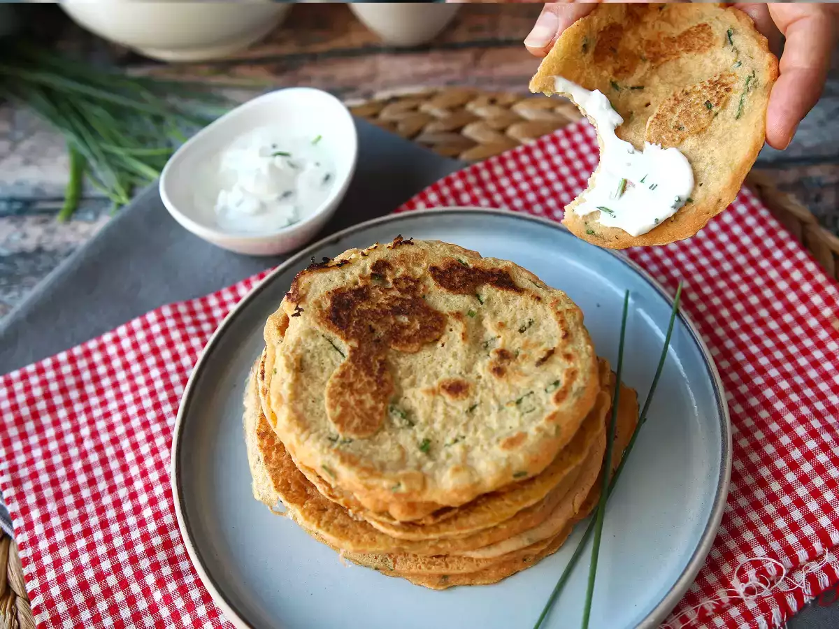 Herzhafte Pfannkuchen mit roten Linsen: ein einfaches, proteinreiches Rezept - foto 4