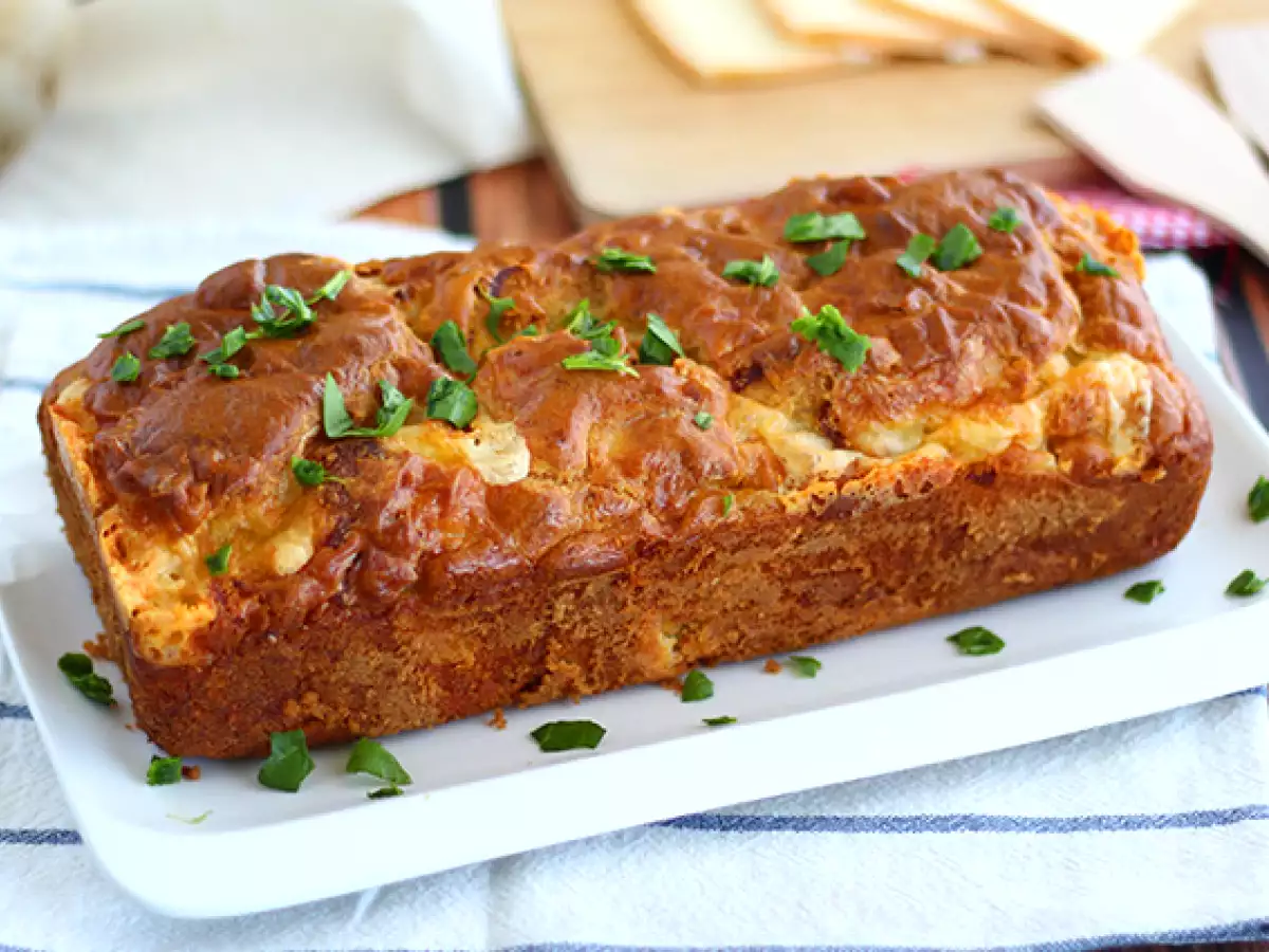 Herzhafter Kuchen aus Raclette-Resten - foto 2