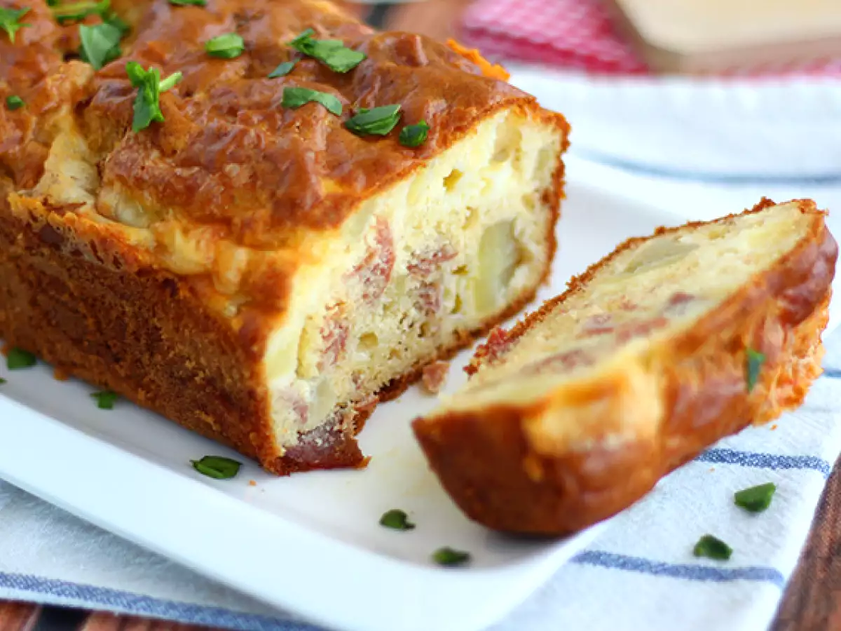 Herzhafter Kuchen aus Raclette-Resten - foto 3