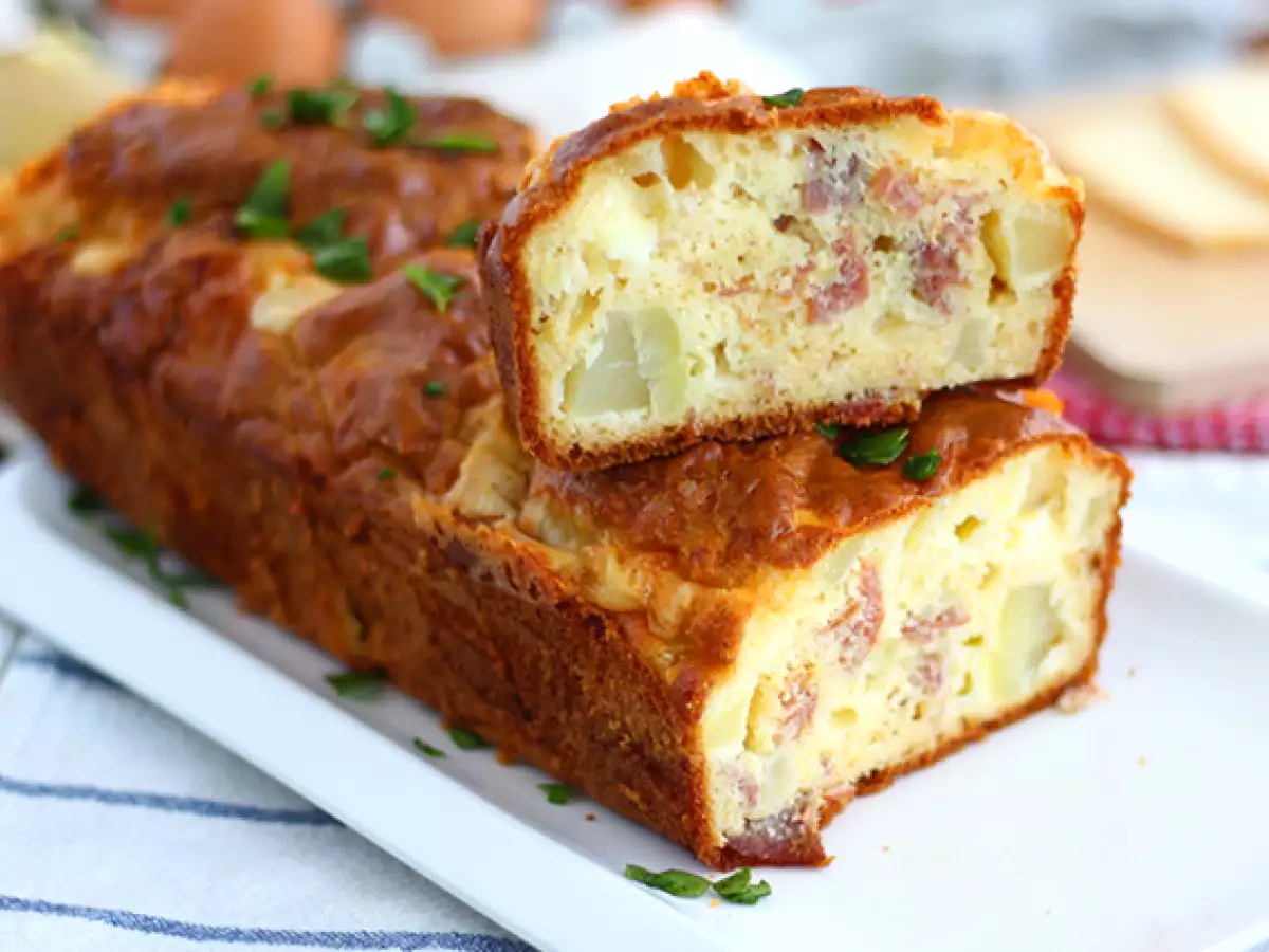 Herzhafter Kuchen aus Raclette-Resten - foto 4