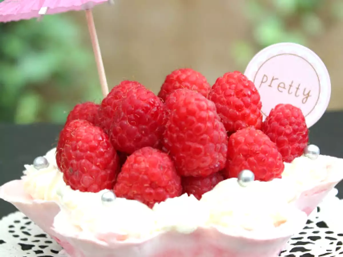 Himbeer-Cheesecake-Eis