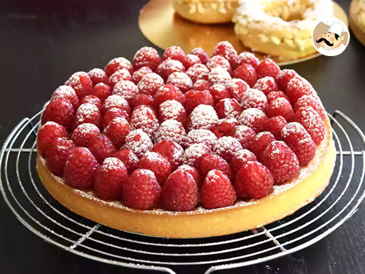 Himbeerkuchen (einfach und schnell)