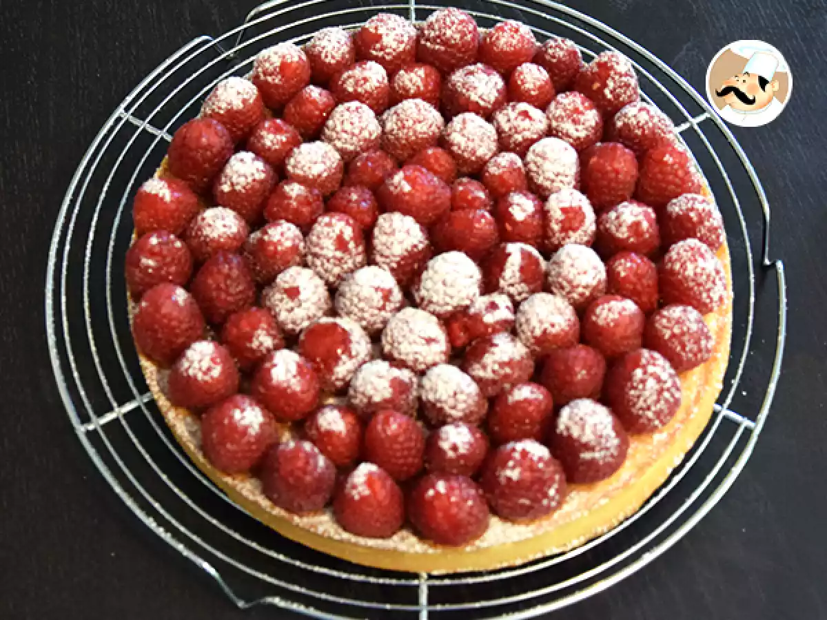 Himbeerkuchen (einfach und schnell) - foto 3