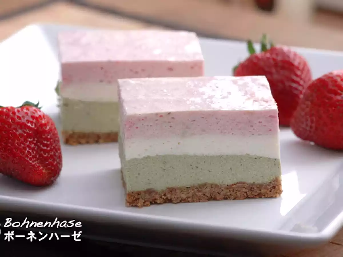 Hishi mochi fū rea chīzu kēki / Hishi Mochi Rare Cheesecake