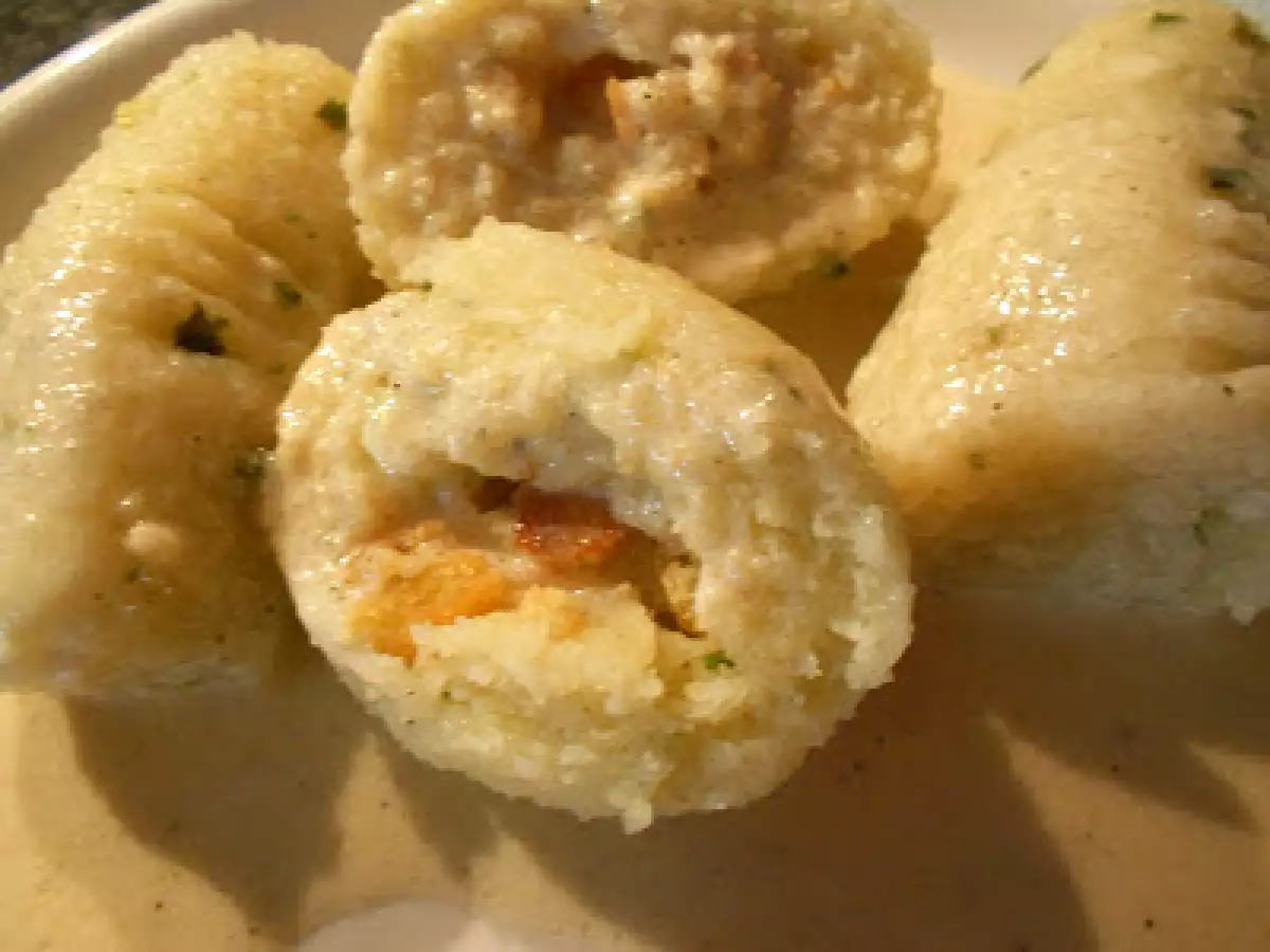 Hoorische mit Gorgonzola ~ Sahnesauce