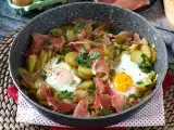 Huevos rotos, das supereinfache spanische Rezept aus Kartoffeln und Eiern, foto 2