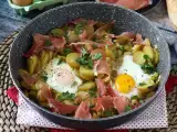Huevos rotos: einfaches spanisches Rezept mit Kartoffeln und Eiern, foto 2