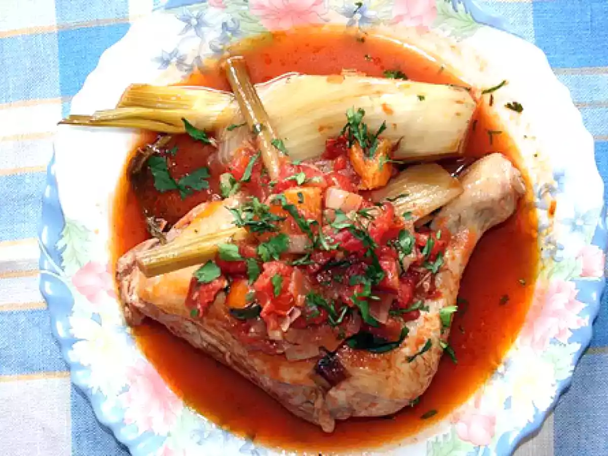Huhn mit Fenchel