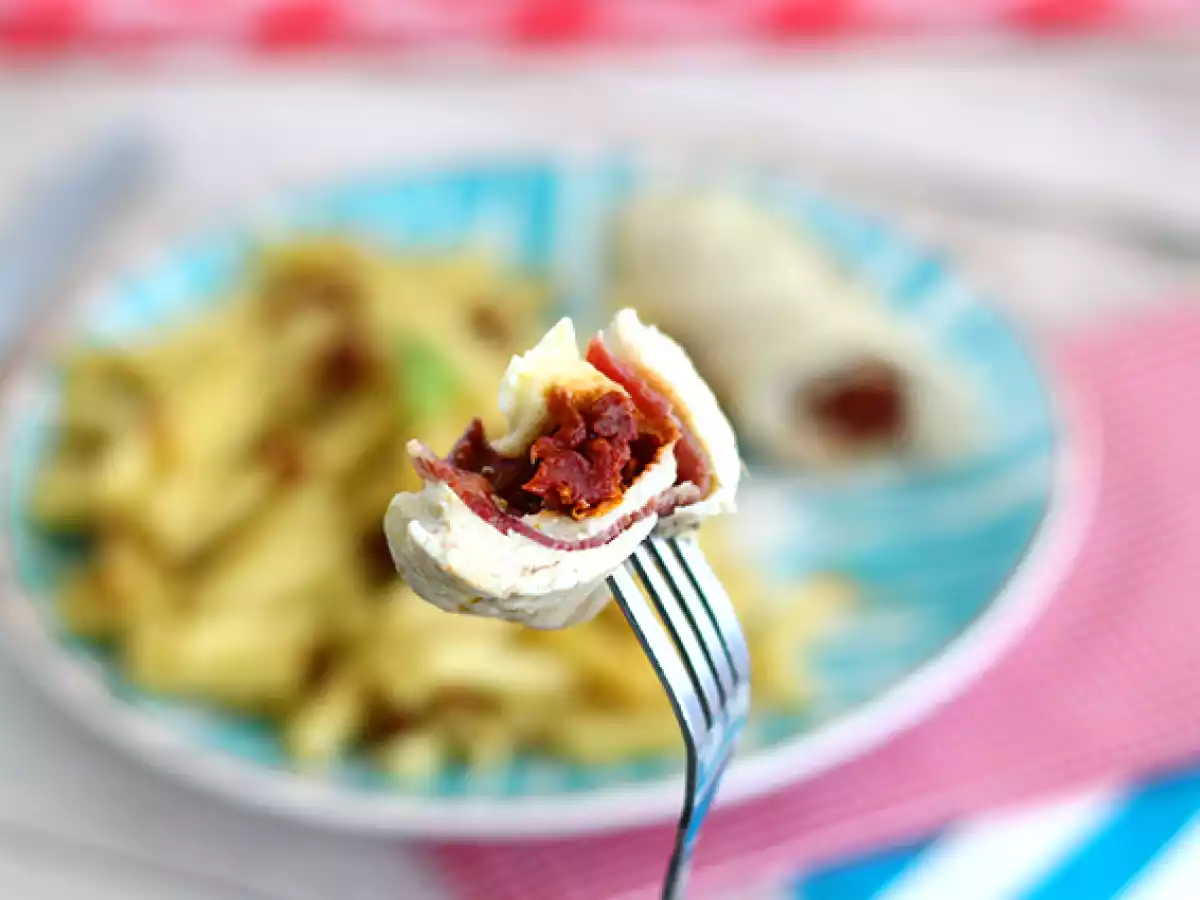 Hühnerballotines mit Mozzarella - foto 3