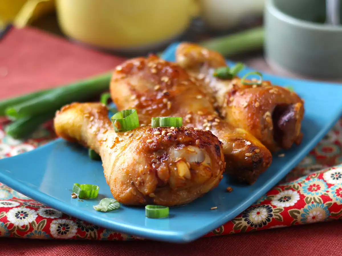 Hühnerkeulen mit einer Marinade nach japanischer Art - foto 5