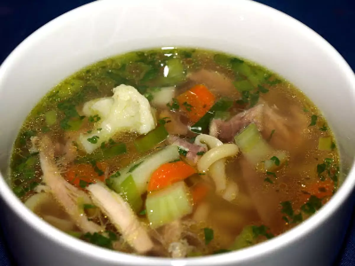 Hühnersuppe