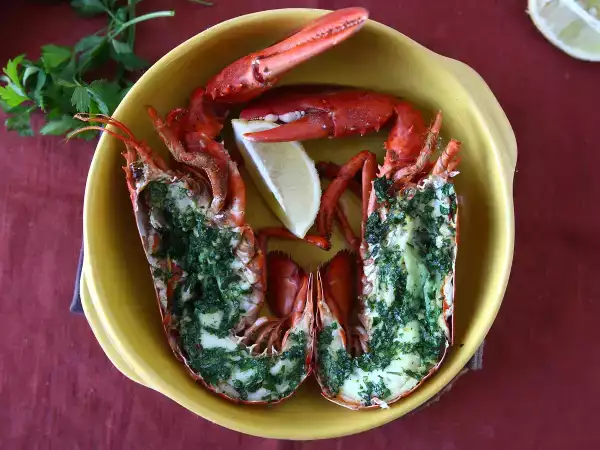 Rezept Hummer aus dem ofen mit petersilie und zitrone: einfach und raffiniert