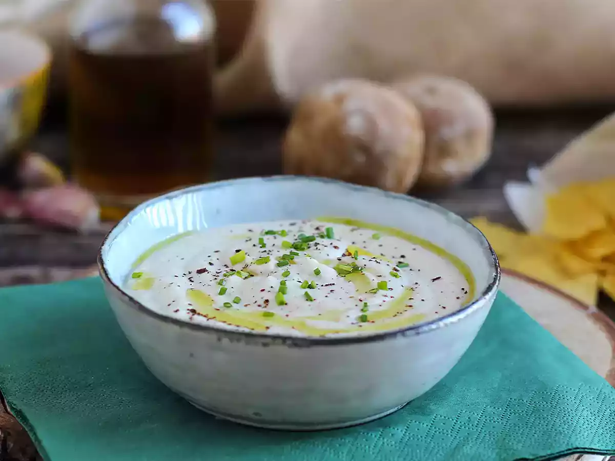 Hummus aus weißen Bohnen und Kokosnussmilch - foto 4