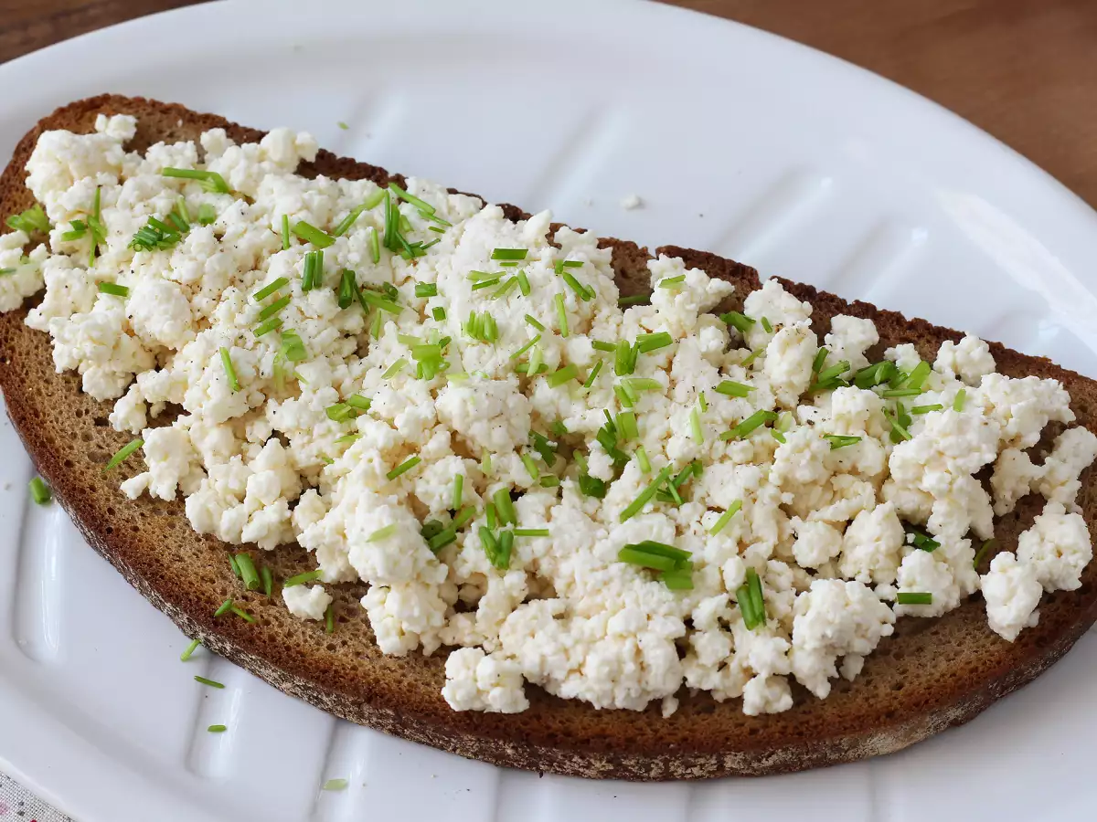 Hüttenkäse selber machen : einfach mit 2 Zutaten - foto 5