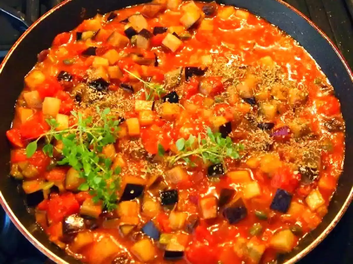 Im Sommer will ich Auberginen - Caponata 'my way'