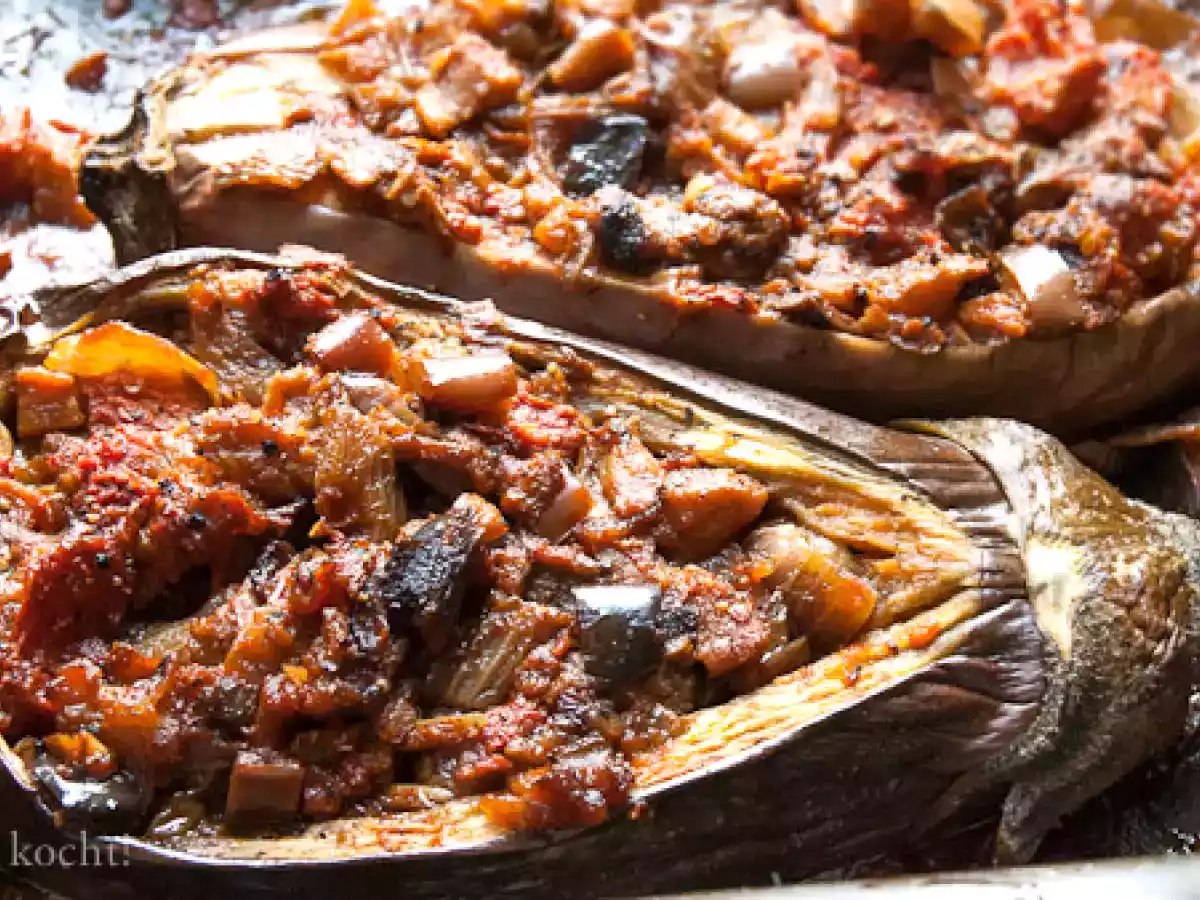 İmam bayıldı – vegetarische Version