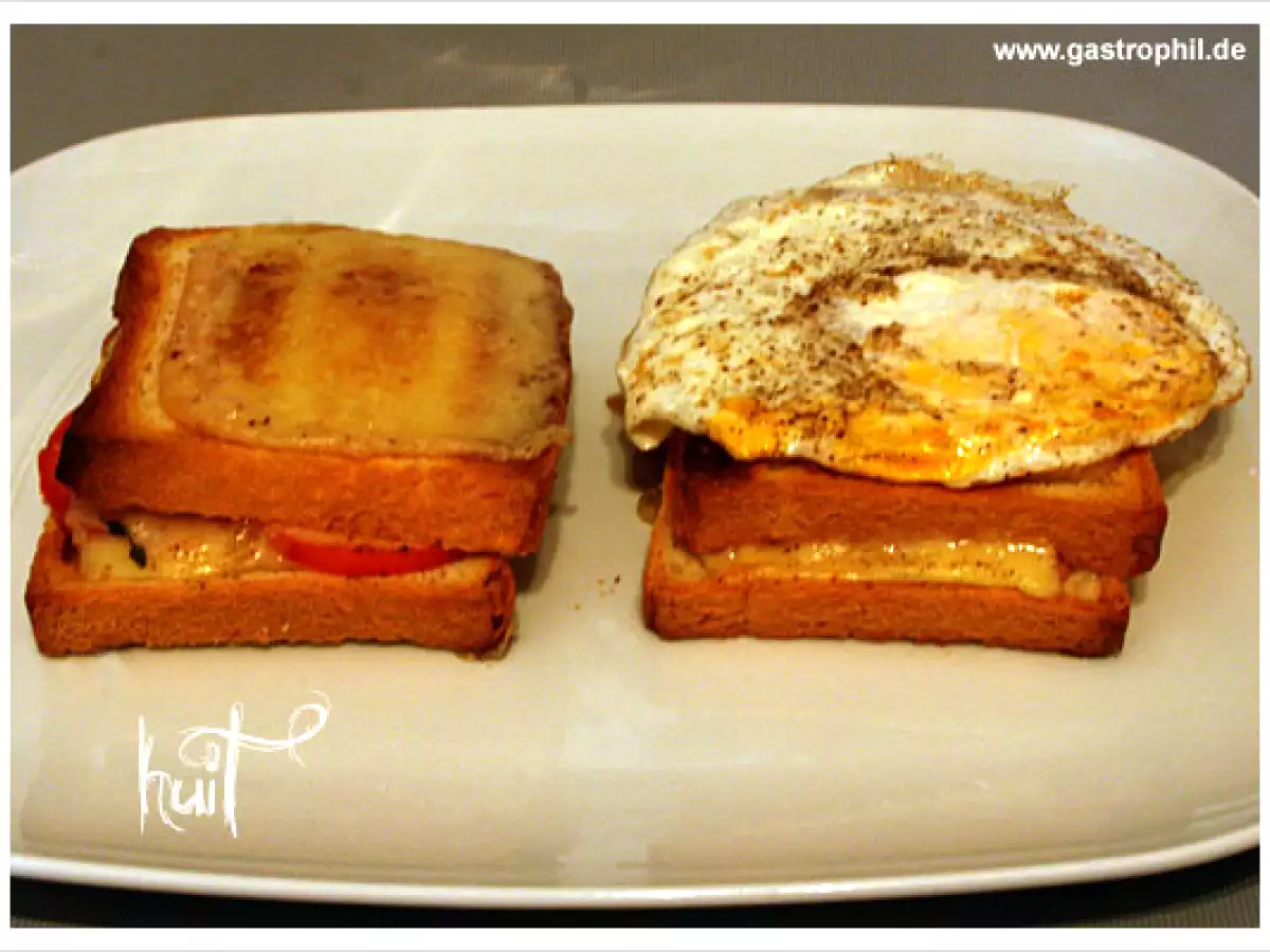 In 8 Schritten zum Sättigungserfolg Raclette-Sandwich