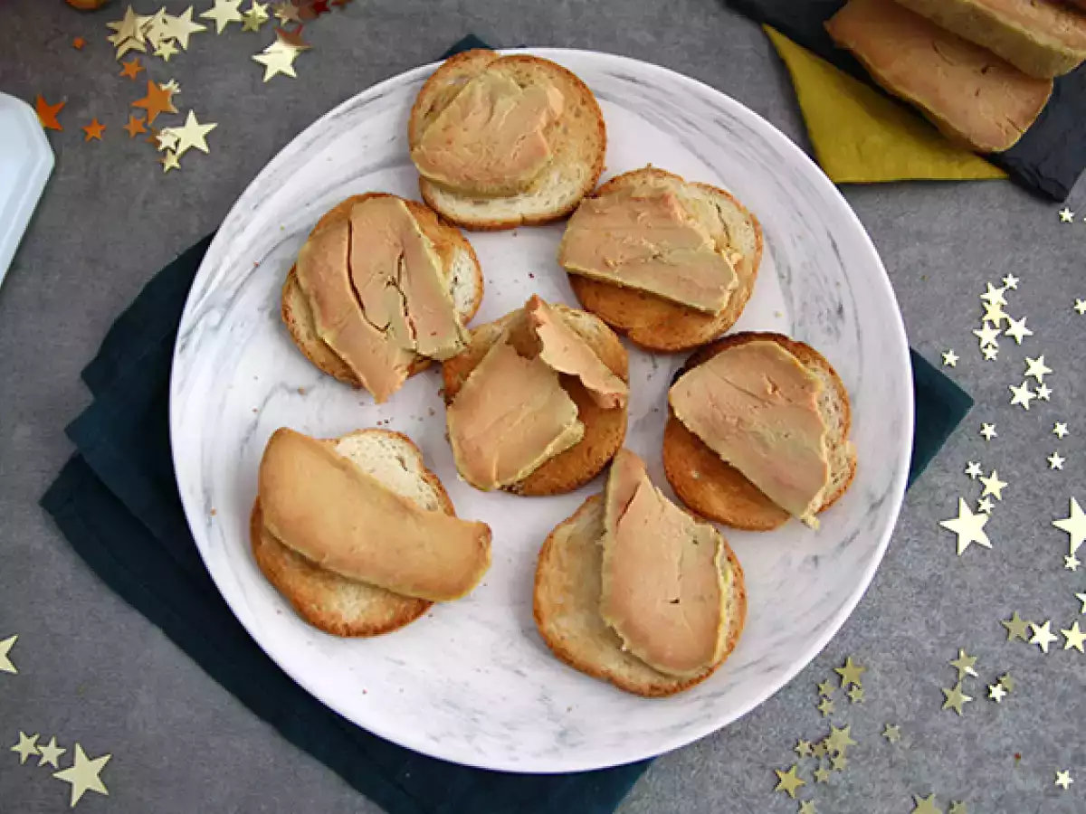 In Salz gegarte Leberpastete - foto 2