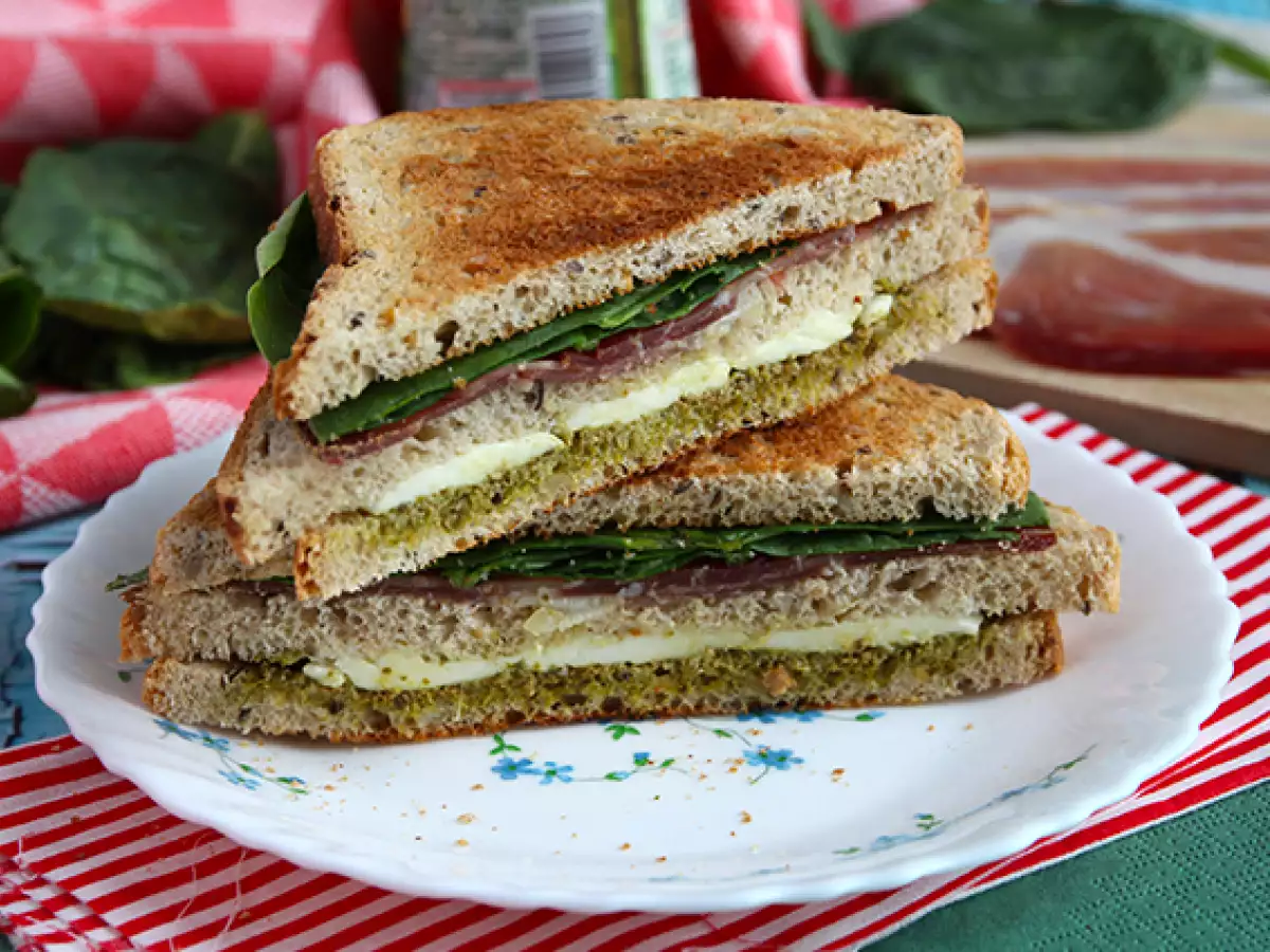 Italienisches Club-Sandwich