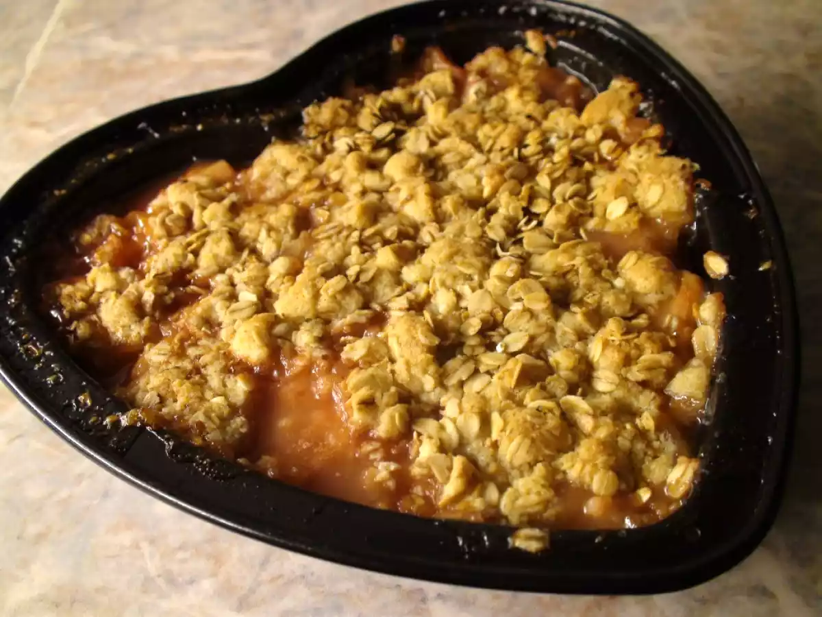 Jamie´s Rhabarber- Ingwer- Crumble