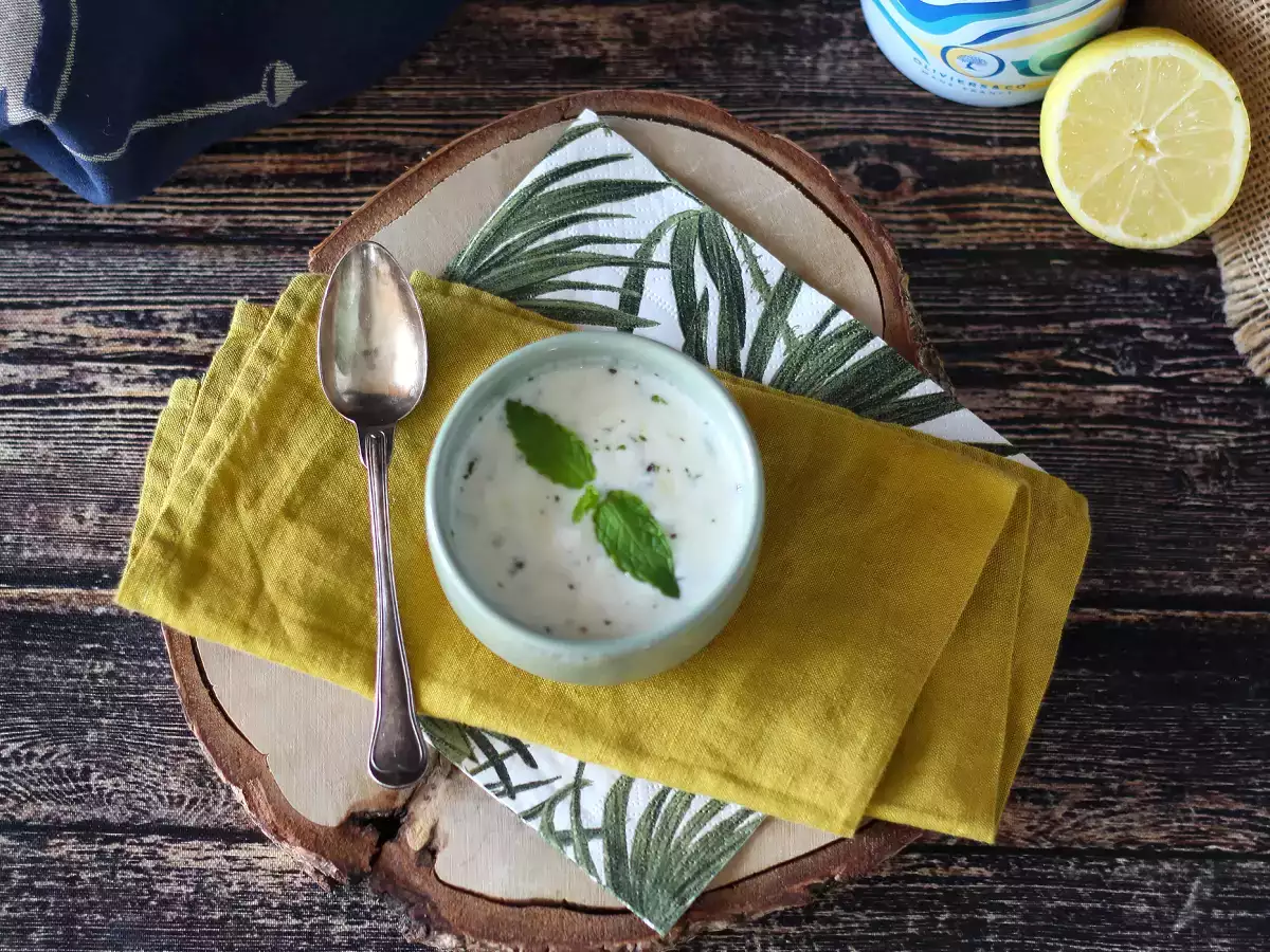 Joghurtsauce für Salate und Frikadellen - foto 3