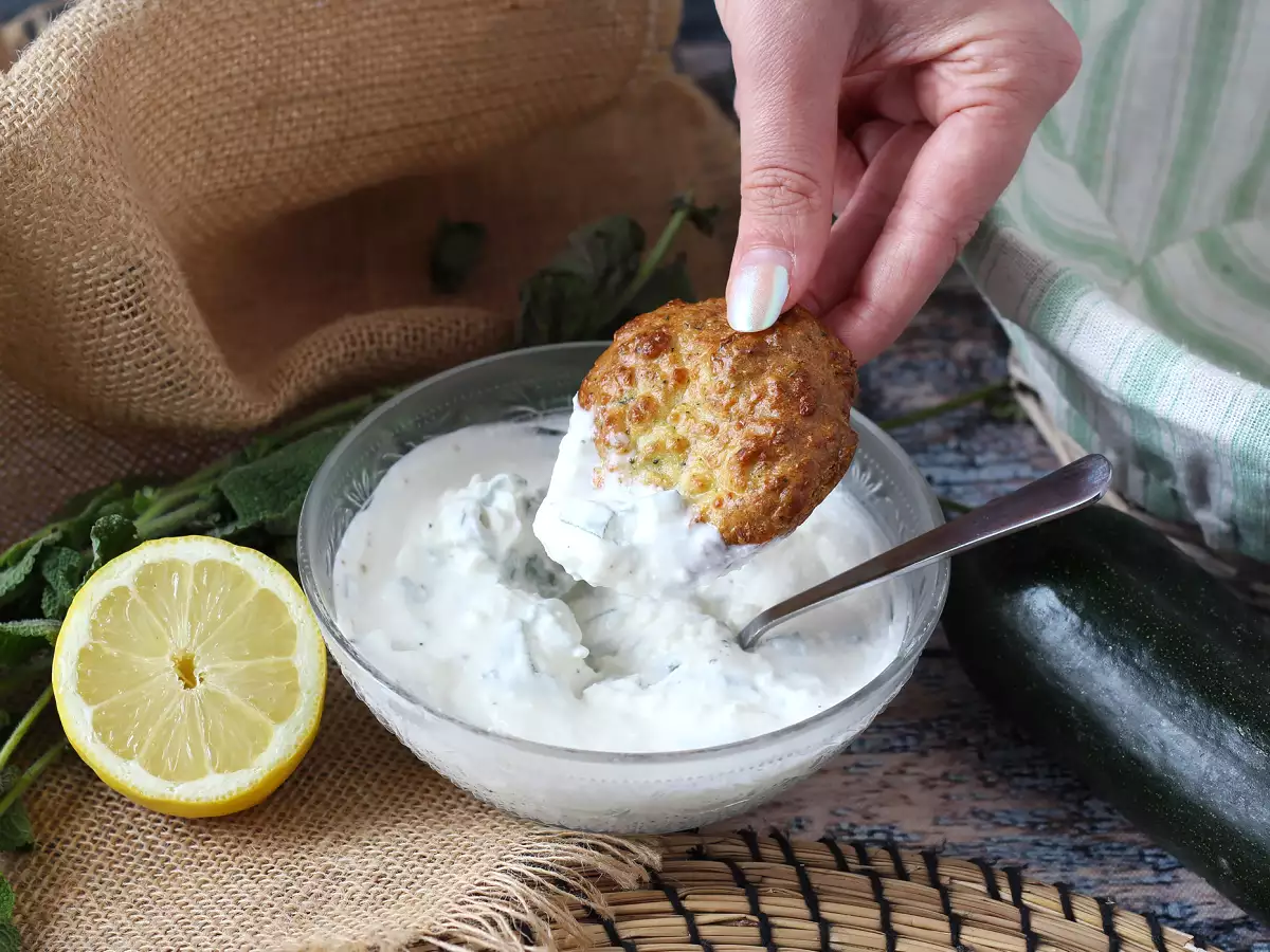 Joghurtsoße mit Feta, Zitrone und Minze – superfrisch! - foto 2