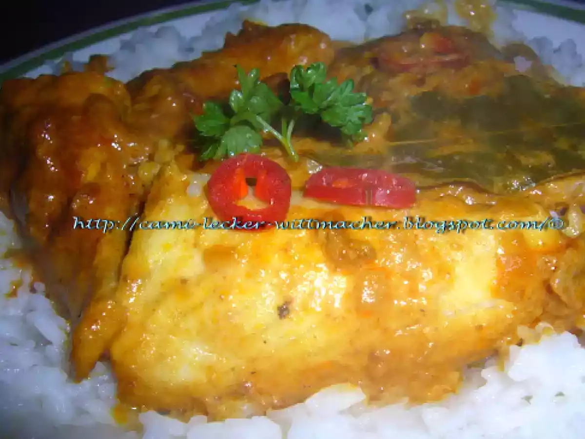 Kabeljau-Pangasius-Curry