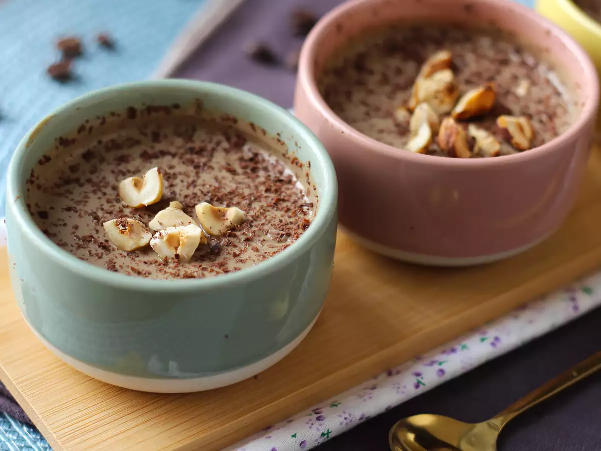Kaffeemousse mit Seidentofu : nur 3 Zutaten, ohne Ei und Sahne - foto 3